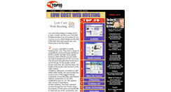 Desktop Screenshot of low-cost-web-hosting.nettop20.com