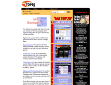 Tablet Screenshot of game-downloads.nettop20.com