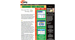 Desktop Screenshot of discount-web-hosting.nettop20.com