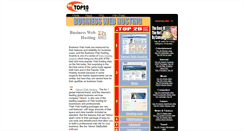 Desktop Screenshot of business-web-hosting.nettop20.com