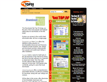 Tablet Screenshot of downloads.nettop20.com