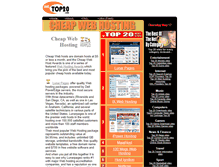 Tablet Screenshot of cheap-web-hosting.nettop20.com